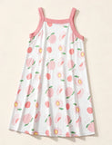 Multicolor Floral Suspender Nightdress