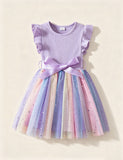 Starry Sky Gradual Change Tulle Princess Dress