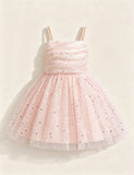 Pearl Sequin Tulle Princess Dress