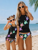 Mom and Me Colorful Turtle Bikini