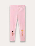 Ballerina Girl Print Leggings