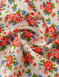 Bee Embroidery Floral Printed Dress - Mini Taylor