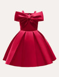 Bow Suspenders Party Dress - Mini Taylor