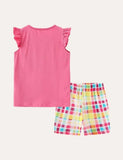 Butterfly Embroidery Sleeveless Set - Mini Taylor