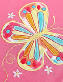 Butterfly Embroidery Sleeveless Set - Mini Taylor