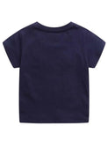 Cartoon Patch Dinosaur T-shirt - Mini Taylor