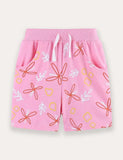 Set aus T-Shirt und Shorts mit Quallen-Print
