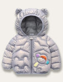 Cute Monkey Shiny Cotton Coat - Mini Taylor