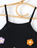3D Hand-crocheted Floral Sundress