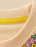 Floral Guitar Printed T-Shirt - Mini Taylor
