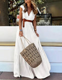 Mom and Me Lace Embroidered Long Dress