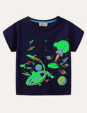 光る宇宙 Tシャツ