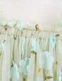 Sweet Flower Embroidered Tulle Princess Dress