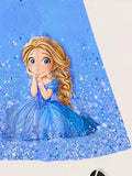 Cute Princess Printed Party Dress