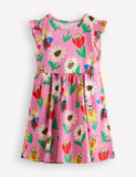 Posie Kleid mit Rüschenärmeln