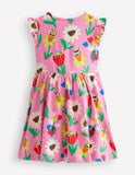 Posie Kleid mit Rüschenärmeln