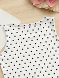 3D Printed Cute Polka Dot Cat Casual Vest Dress