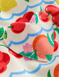 Robe en jersey amusante avec poche cœur