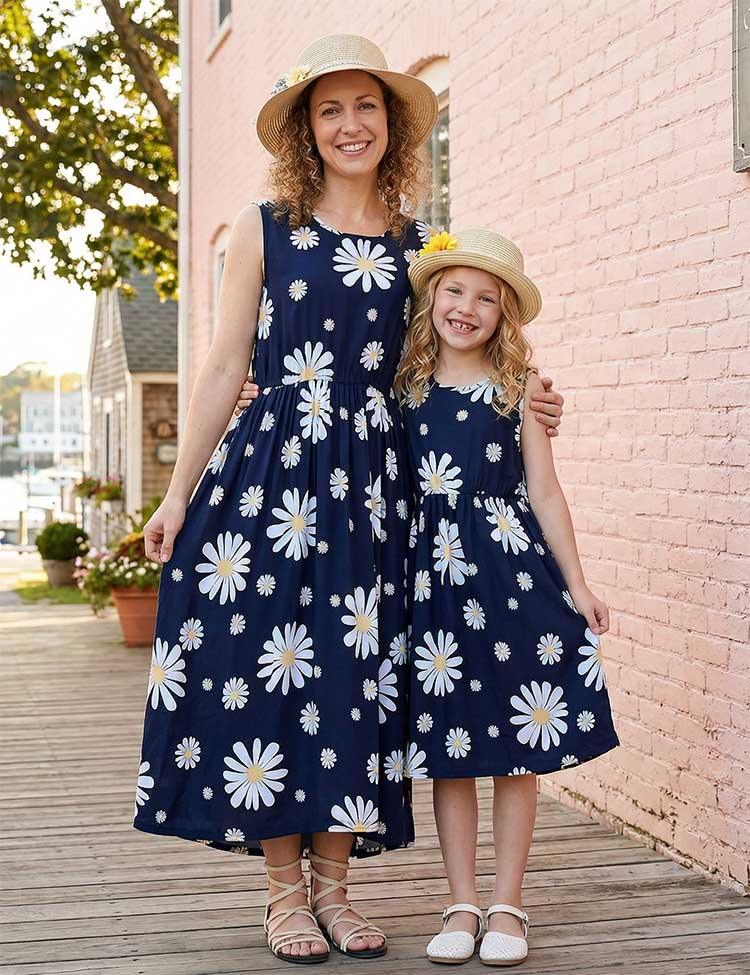 Mom and Me Vacation Beach Dress