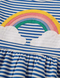 Rainbow Striped Dress - Mini Taylor