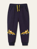 Tractor Appliqué Sweatpants - Mini Taylor