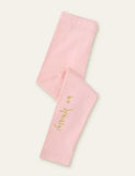 Unicorn Appliqué Embroidered Leggings - Mini Taylor