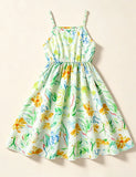 Natural Pattern Printed Dress